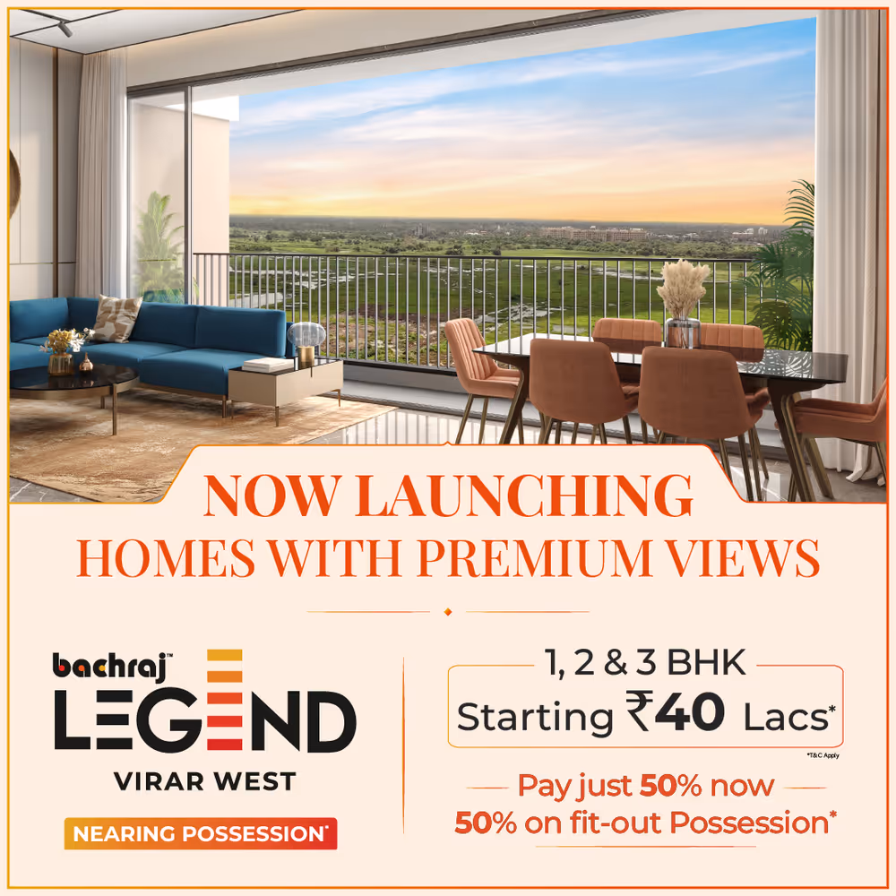 Premium 1, 2 & 3 BHK Homes in Virar West