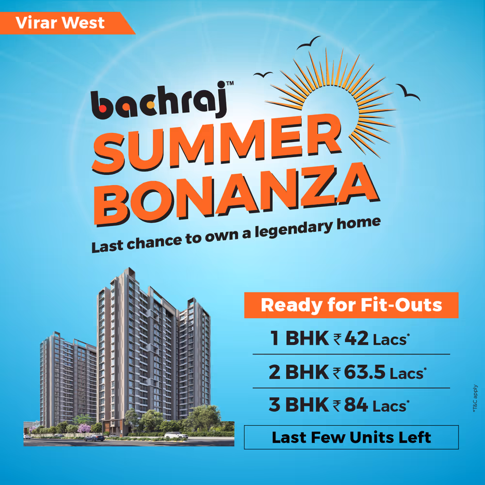 Premium 1, 2 & 3 BHK Homes in Virar West