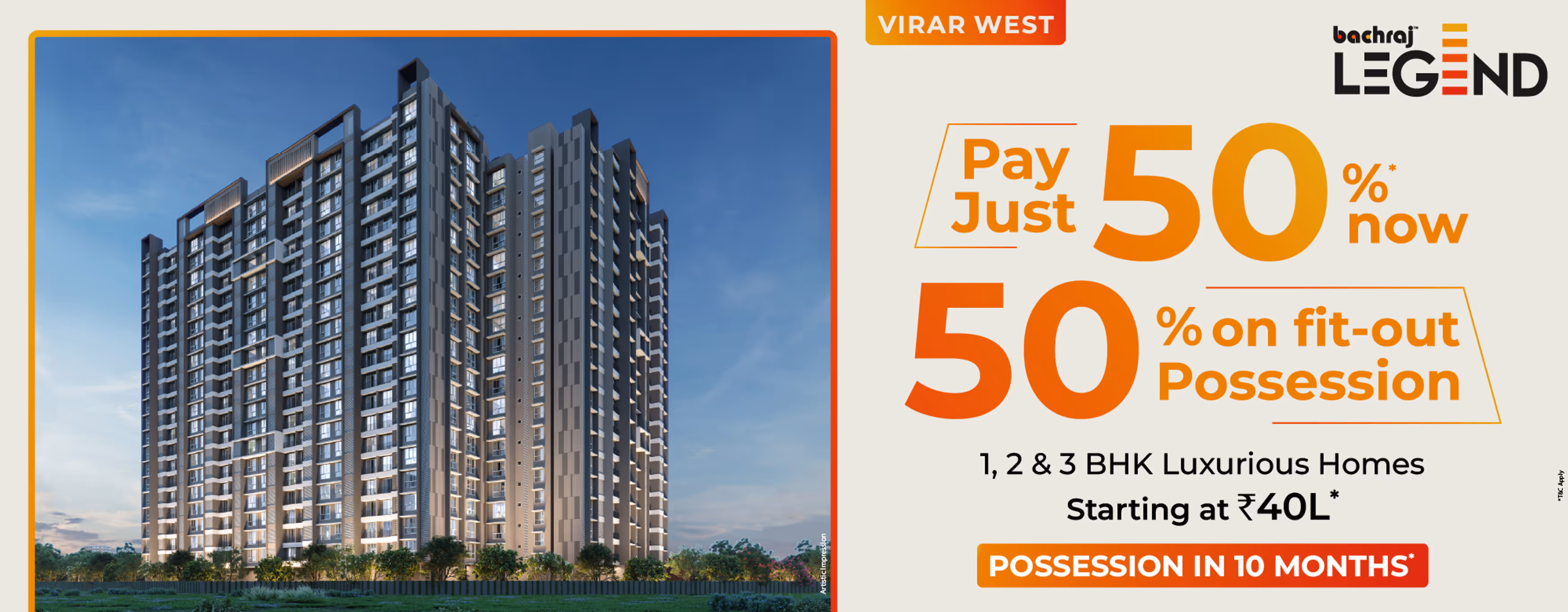 Premium 1, 2 & 3 BHK Homes in Virar West