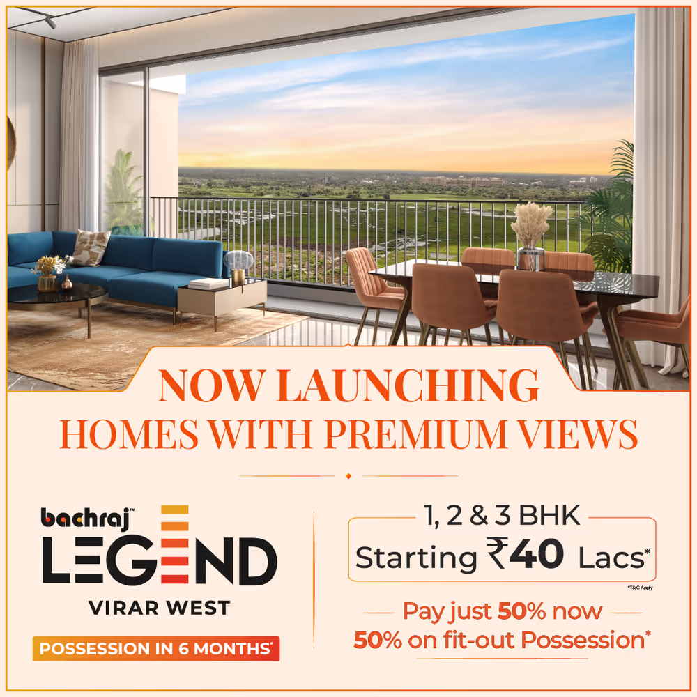 Premium 1, 2 & 3 BHK Homes in Virar West