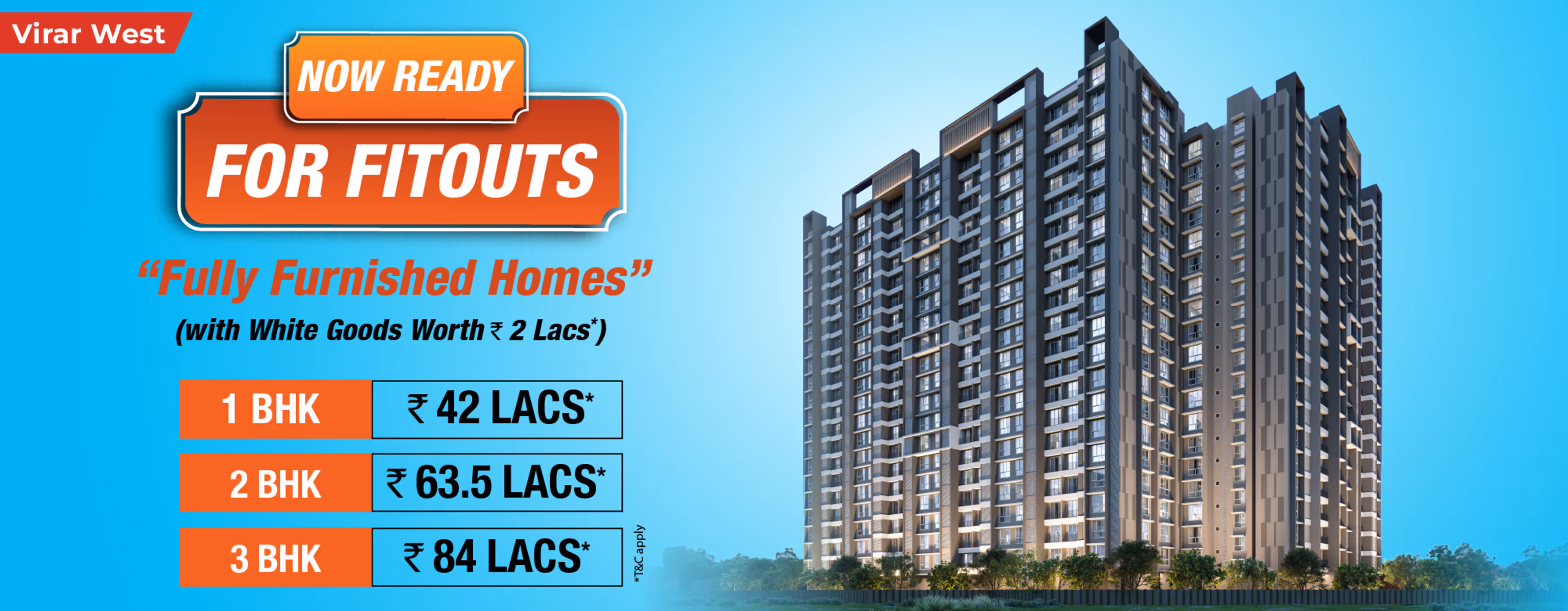 Premium 1, 2 & 3 BHK Homes in Virar West